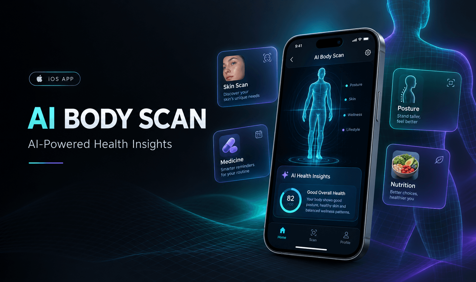 AI Body Scan iOS health insights app