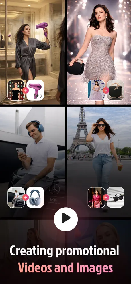 AI Product Photo & Video Maker app screenshot