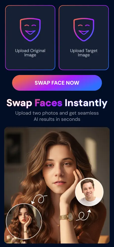 Face Swap AI Video Generator app screenshot